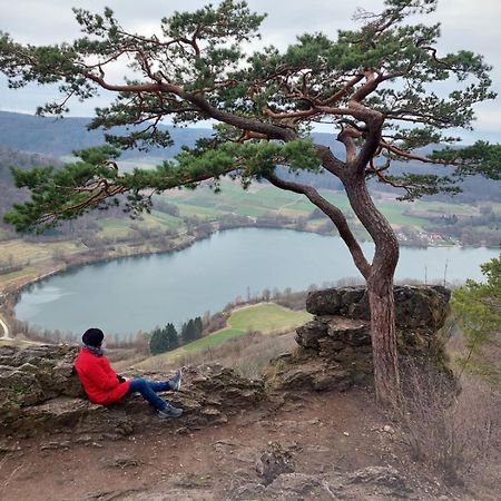 Laendliche Fewo Wildblume, 4 Km Zum Stausee Happurg ภายนอก รูปภาพ
